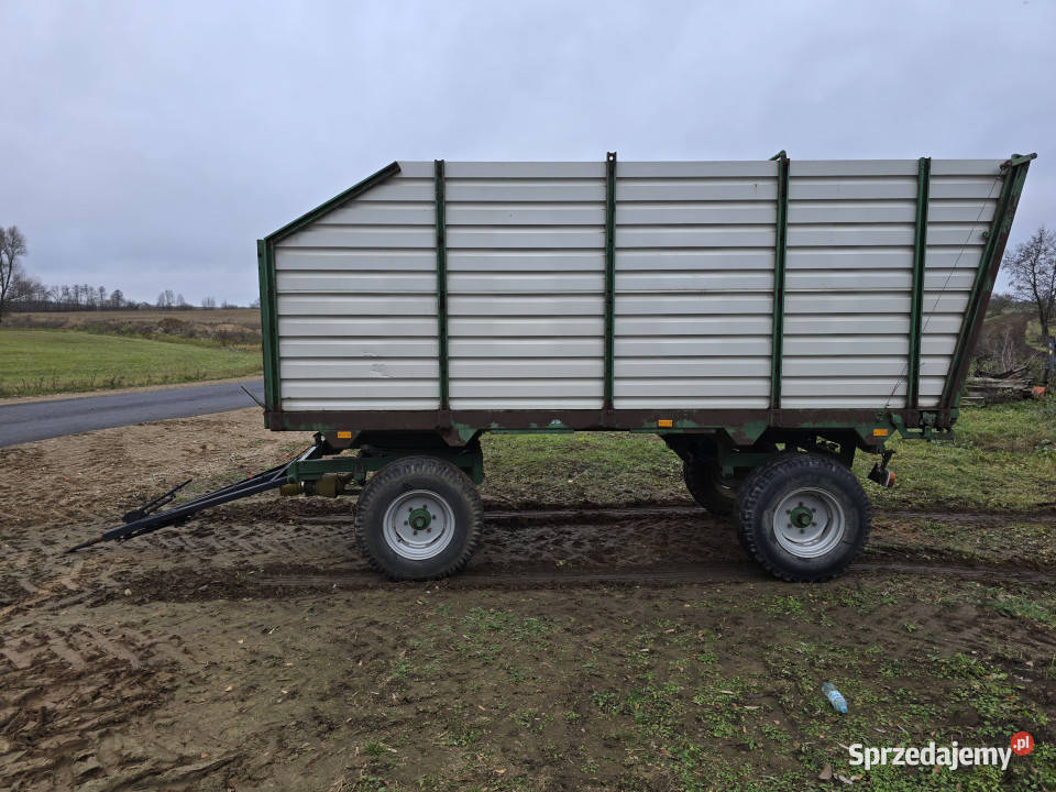 Przyczepa samowyładowcza EUROTRANS 6000 6 t do nieuszkodzony podlaskie