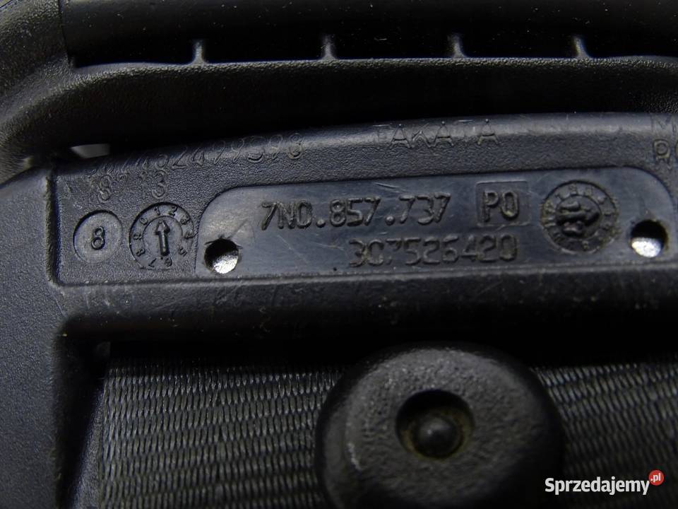 PAS BEZPIECZEŃSTWA LEWY PRZÓD PRZEDNI SKODA Pasy bezpieczeństwa