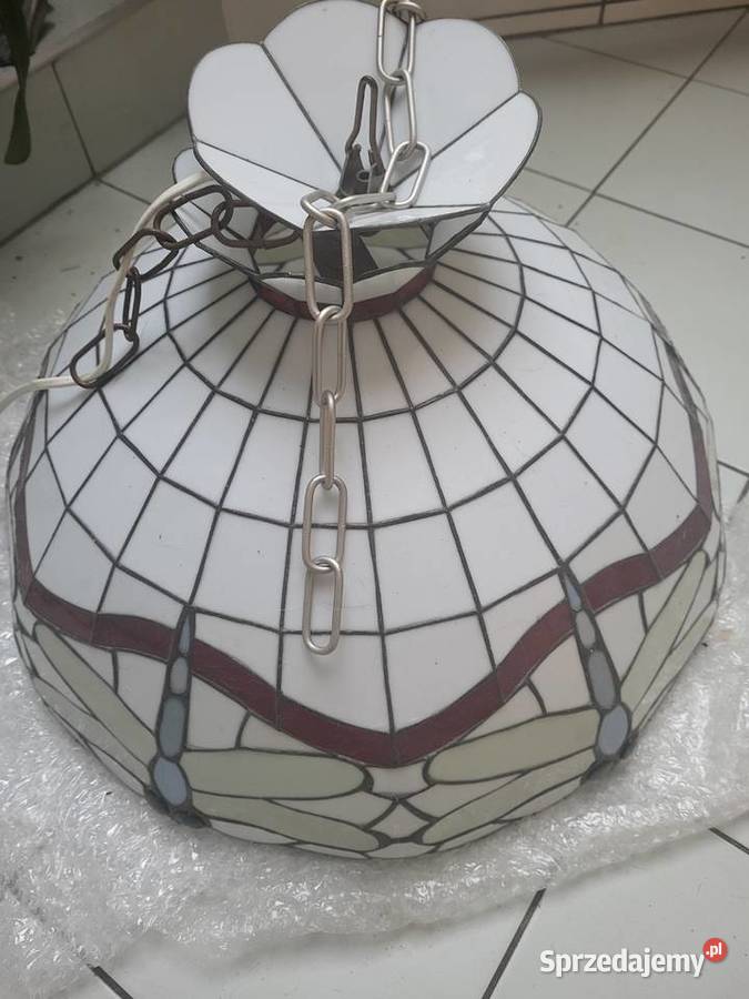 Lampa wisząca witrażowa Zielona Góra