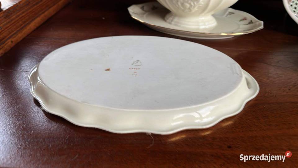Patera tacka Furstenberg Germany Porcelana ecru pomorskie Gdańsk