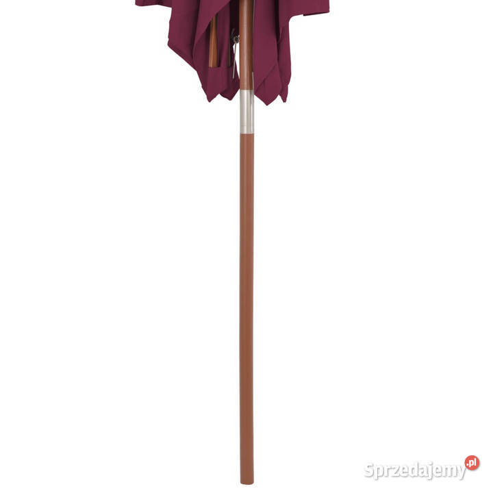 Parasol ogrodowy na drewnianym słupku 150 x 200 mazowieckie