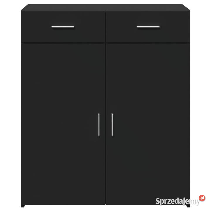Szafka czarna 80x425x93 materiał drewnopochodny Warszawa sprzedam