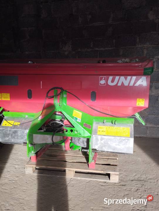 Rozsiewacz do nawozów dwutarczowy Unia MX 1200 nieuszkodzony