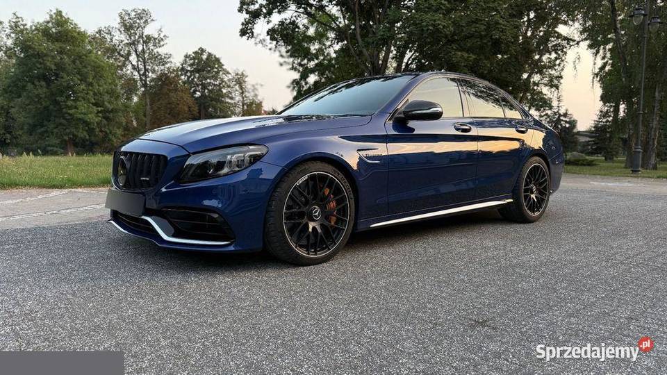 Mercedes C63 S AMG 9G 40 benzyna 510 2019r Sokołów Podlaski