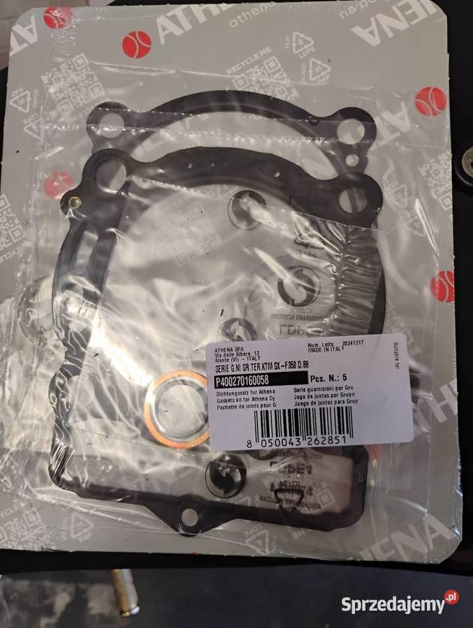 Uszczelki cylindra KTM 350 top end śląskie Katowice