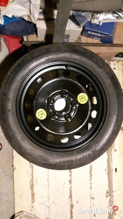 koło dojazdowe BMW 5x120 CONTINENTAL 11590 R16 Koła i felgi Legnica