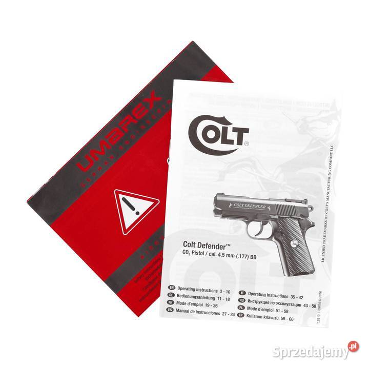 Pistolet wiatrówka Colt Defender 45 mm BB CO2 Warszawa