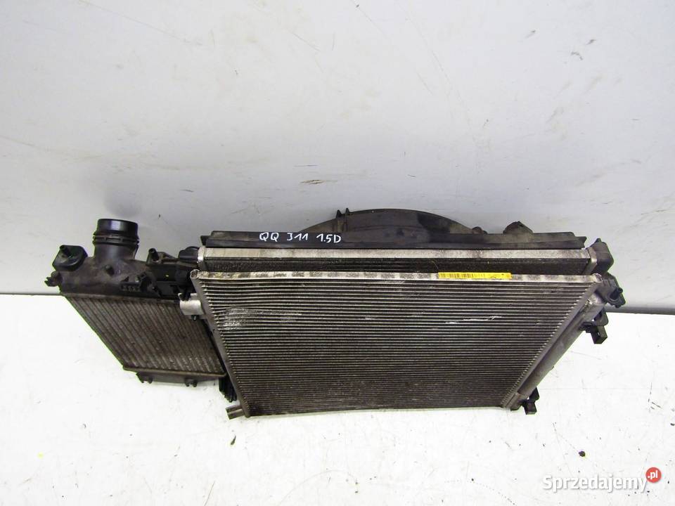 CHŁODNICE WENTYLATOR INTERCOOLER 12 DIGT NISSAN