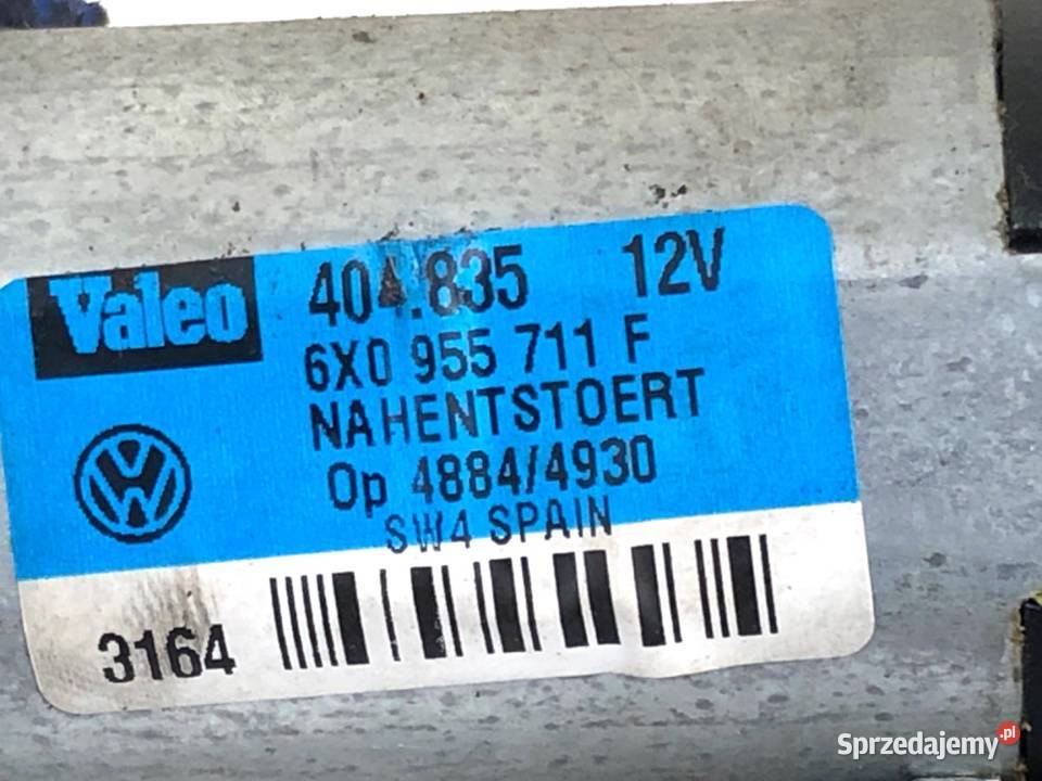 SILNIK WYCIERACZEK TYŁ VW POLO 6X0955711F