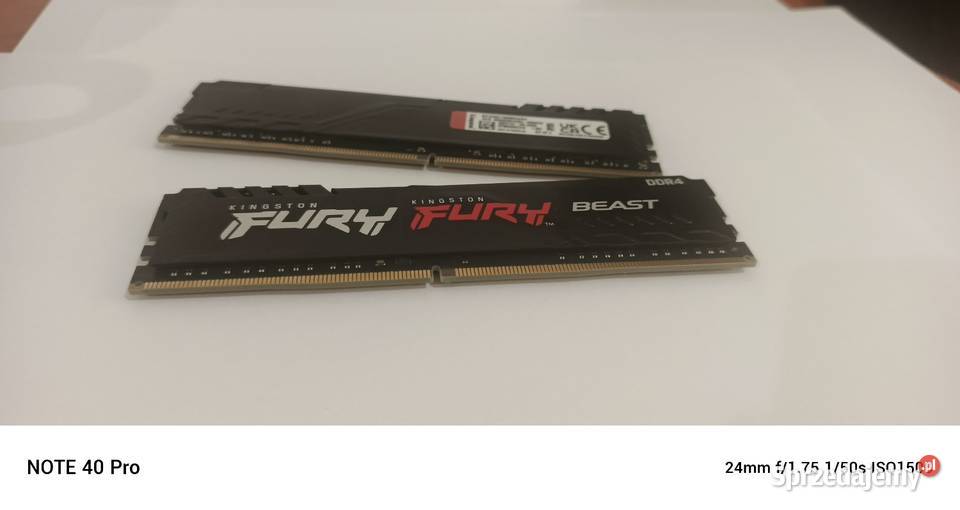 Pamięć RAM DDR4 32 GB Kingston beast KINGSTON warmińsko-mazurskie