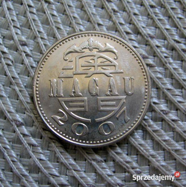 Makau 1 Pataca 2007r Ładna Numizmatyka Kalisz