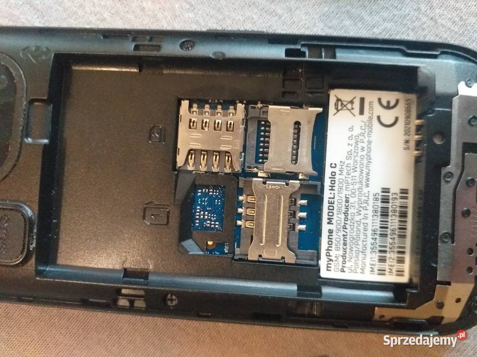 Telefon myPhone Halo C seniora świętokrzyskie Sandomierz