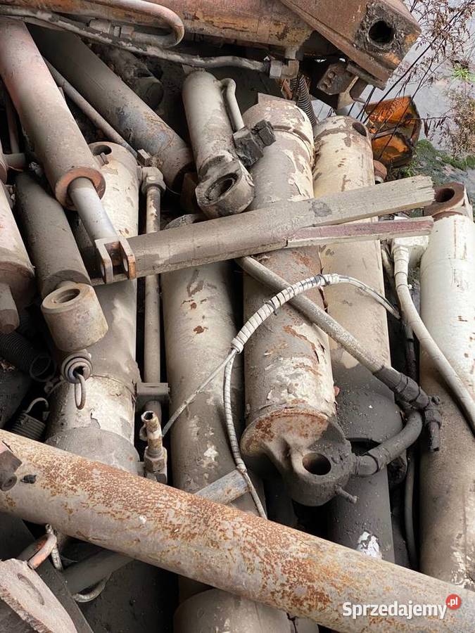 SIŁOWNIKI HYDRAULICZNE DUŻE I MAŁE DUŻA ILOŚĆ Motoryzacja Wola Murowana sprzedam