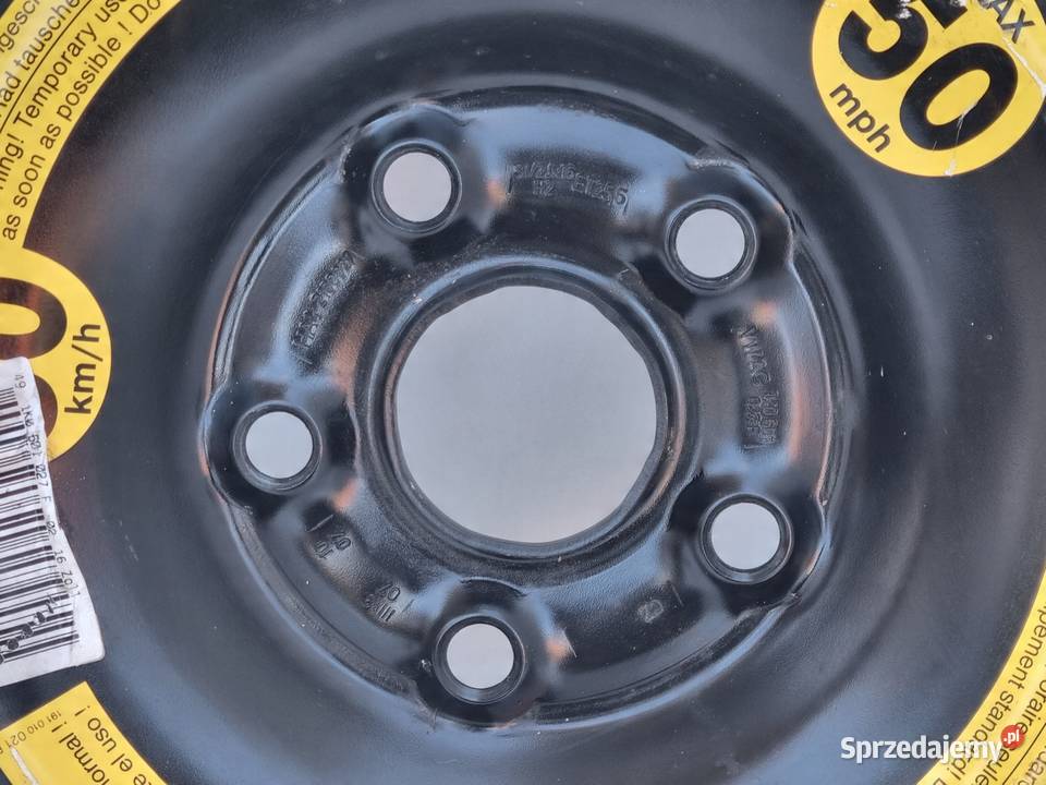 Audi Seat Vw Golf V KOŁO DOJAZDOWE dojazdówka lubelskie sprzedam