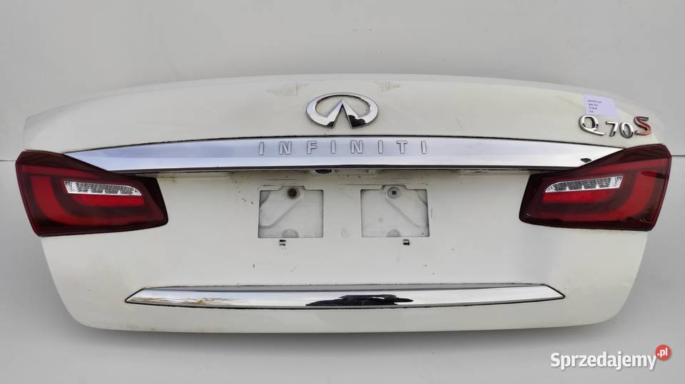 LAMPA W KLAPĘ BAGAŻNIKA PL INFINITI Q70 M35 M37 Nowy Tomyśl