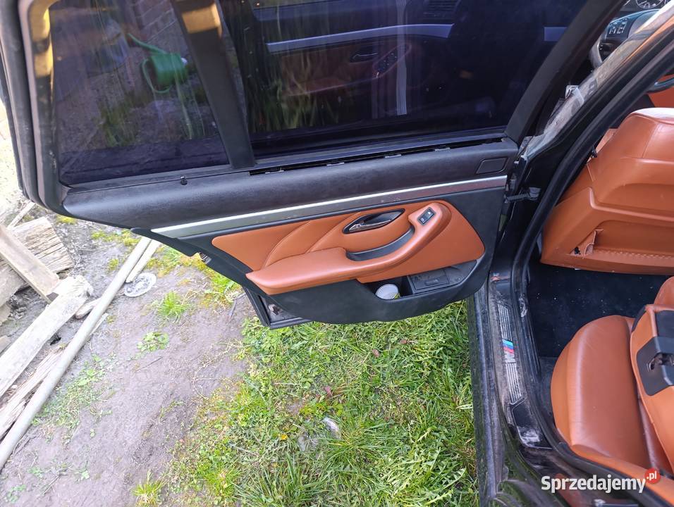 Wnętrze siedzenis fotele komfort E39 elektryczne