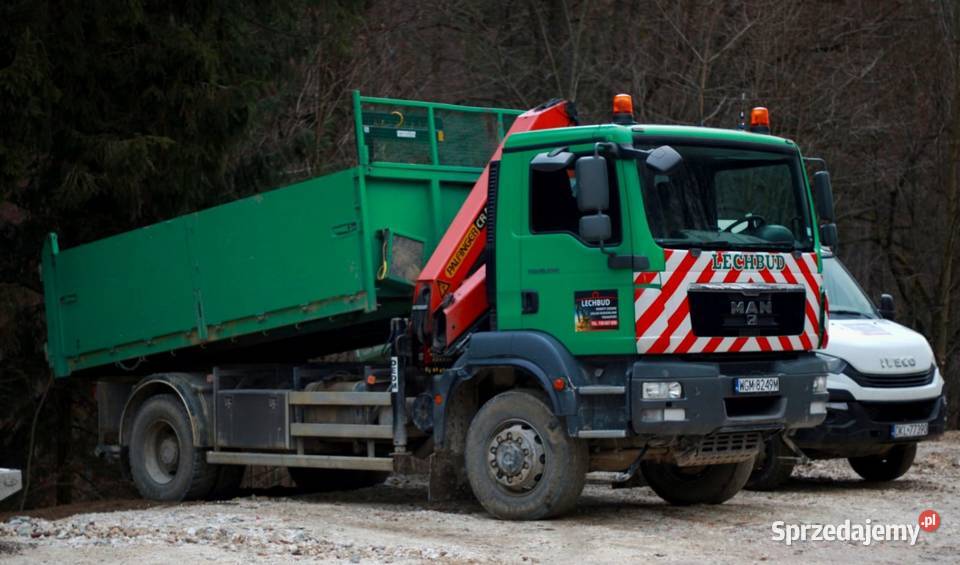 MAN TGM 18290 4X4 HDS 65T Palfinger PK12000 143m 290KM Bystrzyca Kłodzka