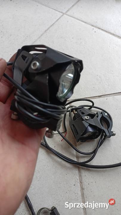 Halogeny motocyklowe obudowa aluminiowa lampa podkarpackie Rzeszów