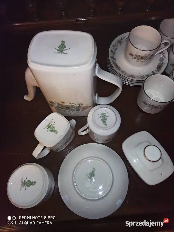 Serwis do kawy Syg Royal Doulton England Porcelana i szkło Gdańsk