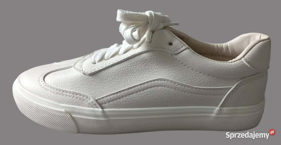 Trampki damskie białe klasyczne niskie Chrzanów