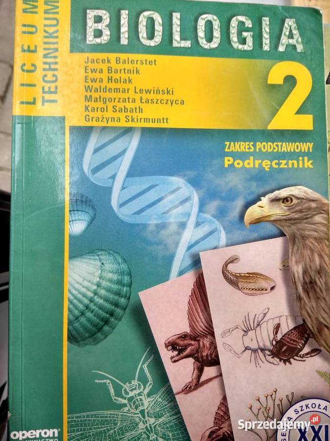 Biologia operon podstawowy antykwariat szkolny Warszawa