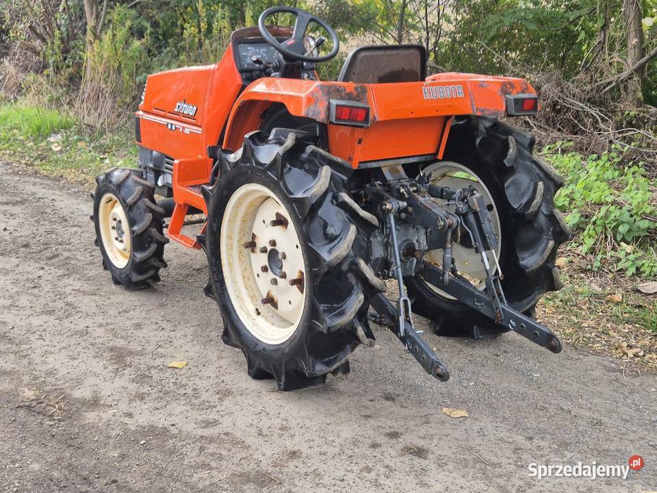 Traktorek KUBOTA X20D 20 44 Wspomaganie Napęd 4x4 Małuszyn