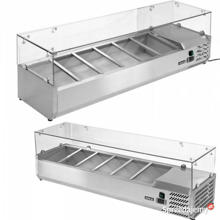 Nadstawka Witryna Chłodnicza 6x 13 Gn Yato Kraków
