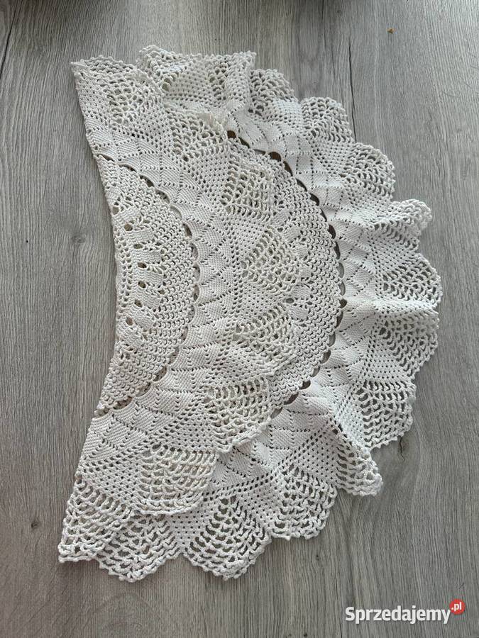 Serweta szydełko śr 60 ecri grnitka Łódź sprzedam
