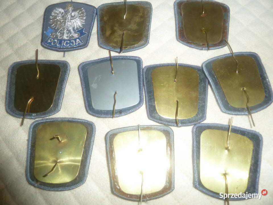 Orzełki czapki POLICJA Rzepiennik Marciszewski