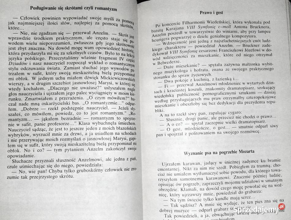 Przypadki mojego życia Roman Brandstaetter Chełm sprzedam