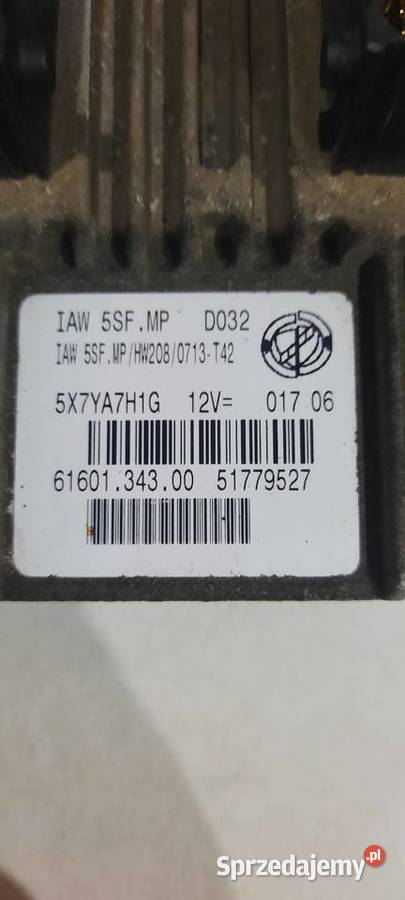 Komputer sterownik silnika Fiat Albea 14 Łódź sprzedam