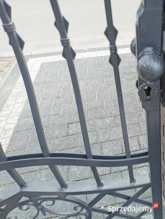 Brama kłuta zestaw przesuwna Radomsko