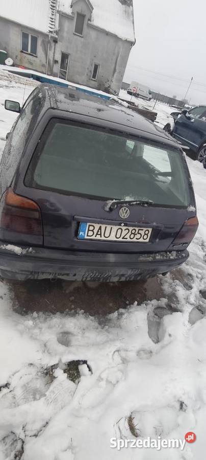 Volkswagen Golf III 16 Benzyna podlaskie
