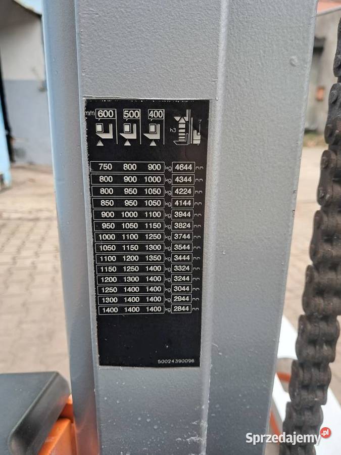 Wózek paleciak elektryczny Still EXU 14 2010r Bytom