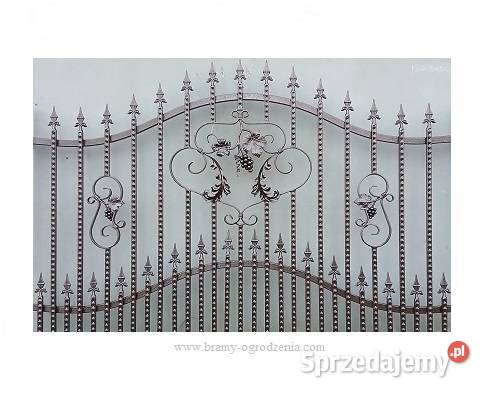 elementy kute metalowe przęsło panel Jacowlany