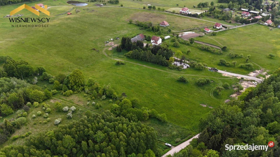 Działka z pozwoleniem na budowę 3184 m2 Jagodnik