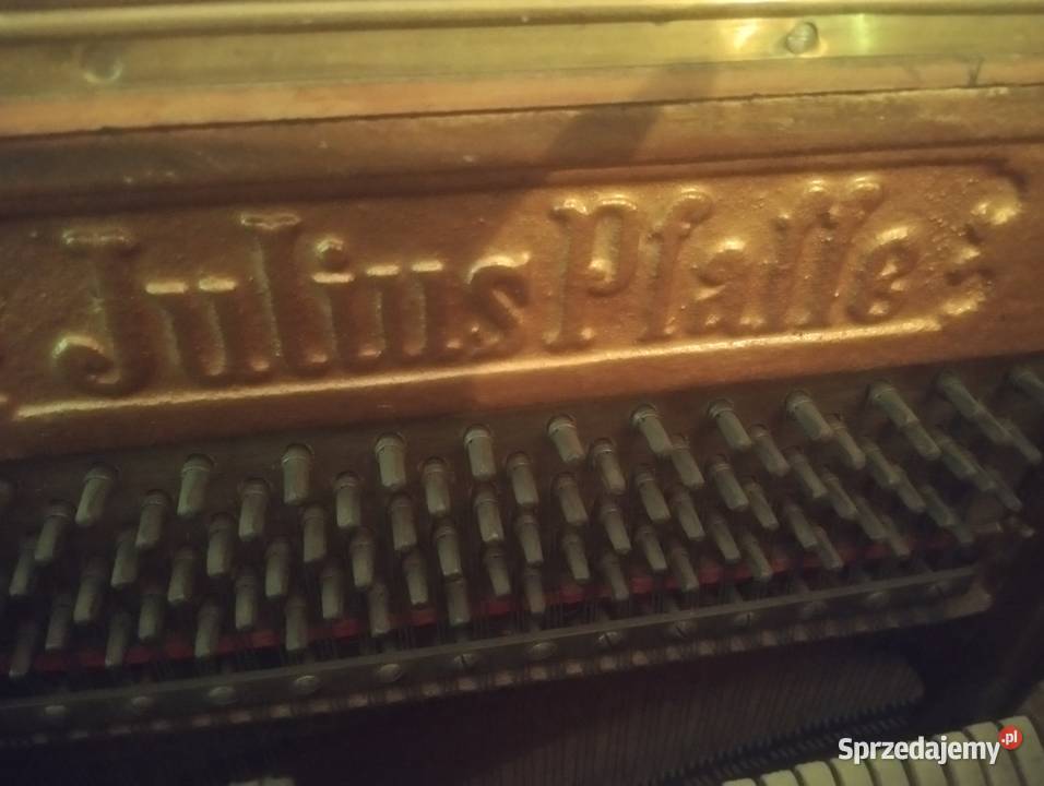 Pianino Julius Pfaffe 1860