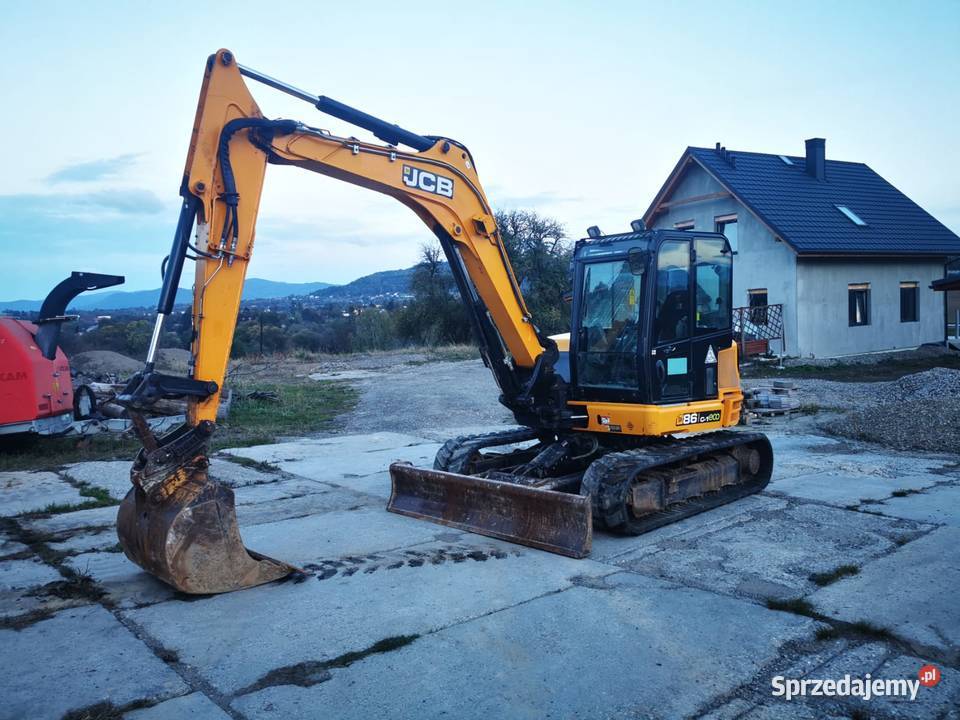 Koparka gasienicowa JCB 86 C1 2018 3 łyżki 2018 Koparki śląskie