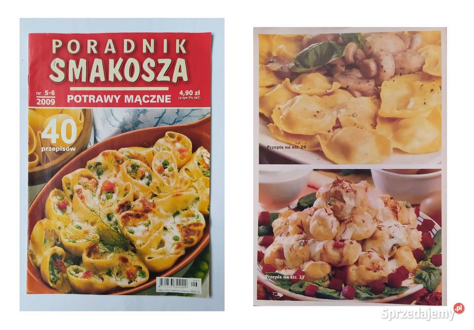 PRZEPISY KUCHARSKIE zestaw książek i czasopism Hajnówka