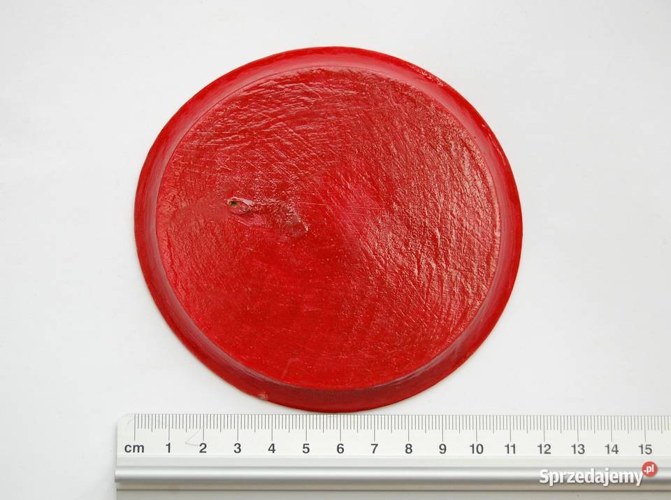 Podstawka drewniana malowana na pisanki Ukraina wielokolorowy Lublin