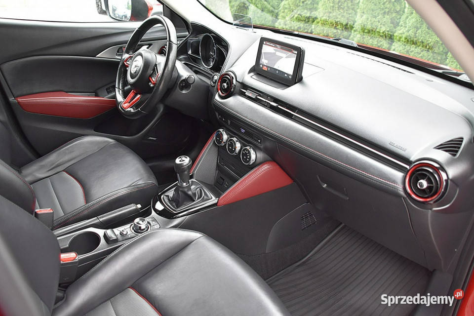 Mazda CX3 20 120 Półskóra Hud Navi Kamera Ful immobilizer Nowe Kucice