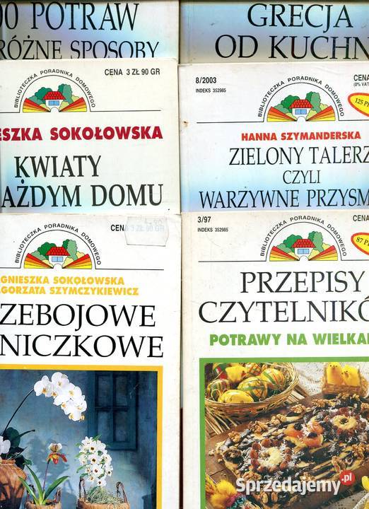 Biblioteczka Poradnika Domowego 6 książek Szczecin