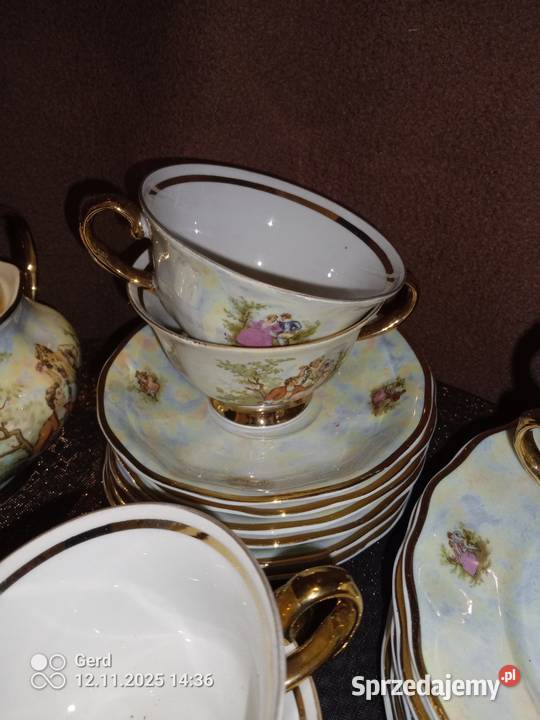 Zestaw Śniadaniowy porcelany Karolina 24 części Warszawa sprzedam