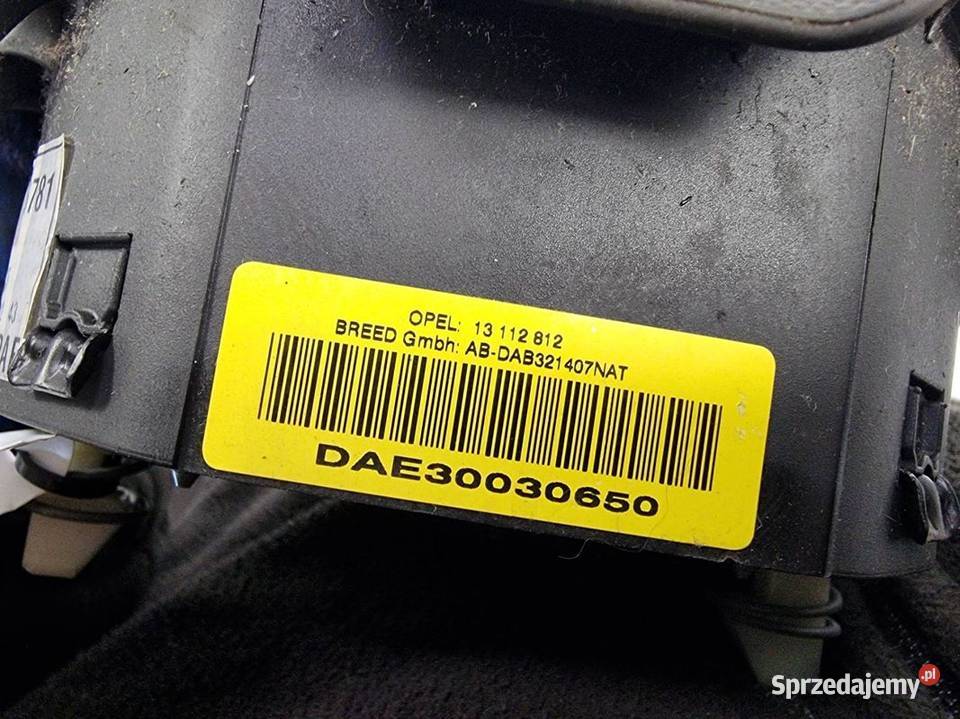 PODUSZKA AIRBAG OPEL VECTRA C 13112812 osobowe Lipno