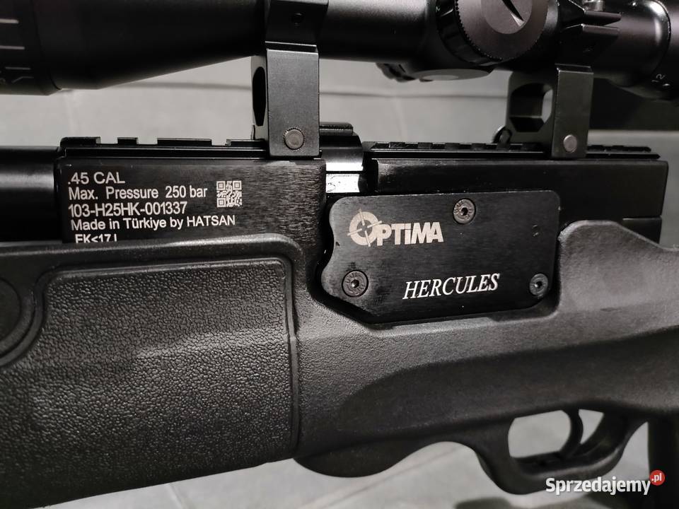 Wiatrówka PCP HATSAN HERCULES kal 1143mm bipod Częstochowa