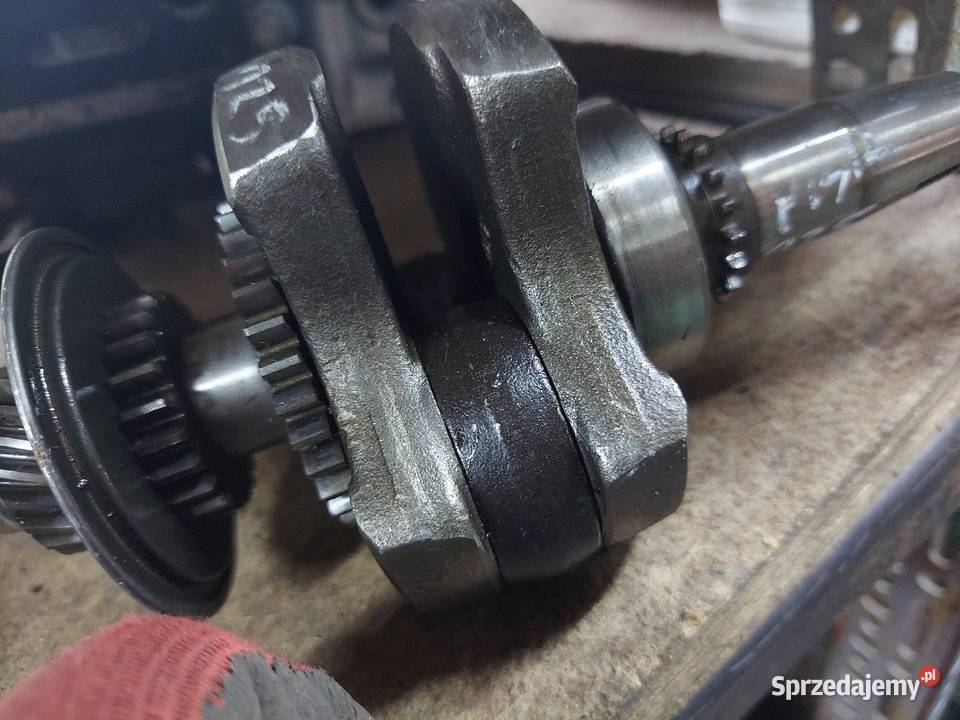 Yamaha YBR 125 wał korbowy korba korbowód YBR125 Wały korbowe Jelenia Góra