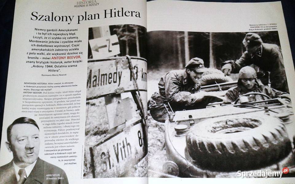 Newsweek Historia Ardeny szalony plan Hitlera Chełm