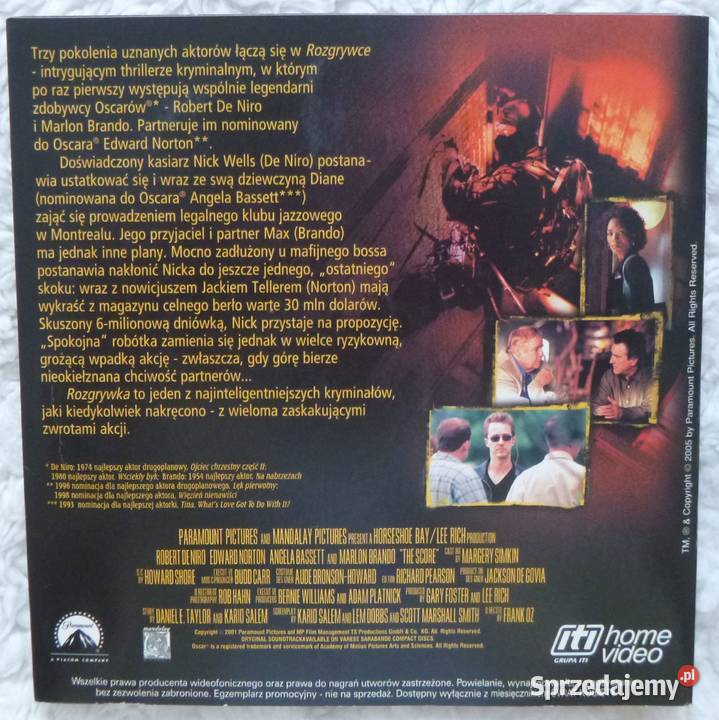 Film VCD Rozgrywka mazowieckie Warszawa