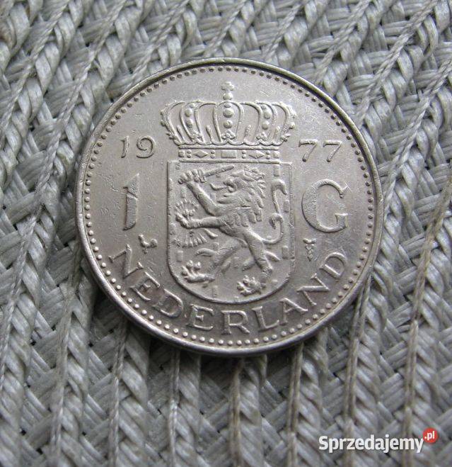 Holandia 1 Gulden 1977r Kalisz