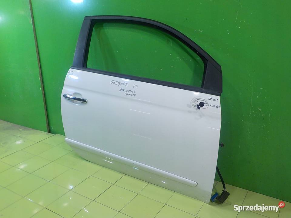 FIAT 500 12 B 09r 3D drzwi prawe przod mazowieckie Suków